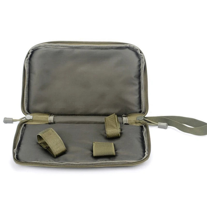 Tactical Pistol Case Universal Portable Gun Storage Bag with Wrist Strap Durable Holster with Magazine Holde for Glock Beretta