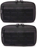 1000D Laser Cut Molle Pouches Compact Water-Resistant Utility Admin Pouch for Vest Backpack Duty Belt Hunting Vests
