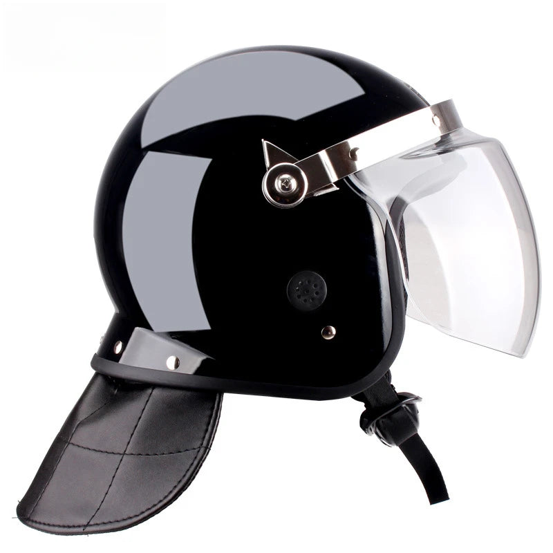 Tactical Safety Protection Helmet Fiberglass Security Duty Helmet Adjustable Outdoor Protective Gear for Training