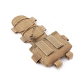Tactical Communication Helmet Accessory Weight Bag Battery Pack Night Vision Device Attachment Bag Helmet Balancing Pack
