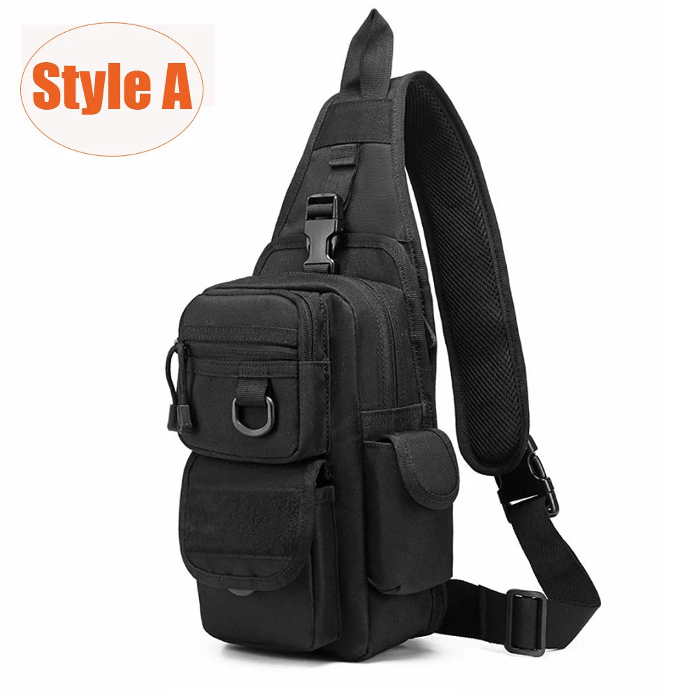 Tactical Pistol Bag Carry Gun Bag Concealed Pistol Holster Handgun Carry Pouch Outdoor EDC Tools Bag Adjustable Sling Backpack