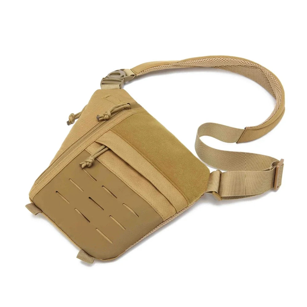 Outdoor Tactical Fanny Pack for Men Concealed Carry Backpack Shoulder Holster Chest Crossbody Bag