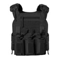 Wear-resistant Quick-Release Laser-Cut MOLLE System Outdoor Hunting Training Tactical Vest Made of Nylon Material