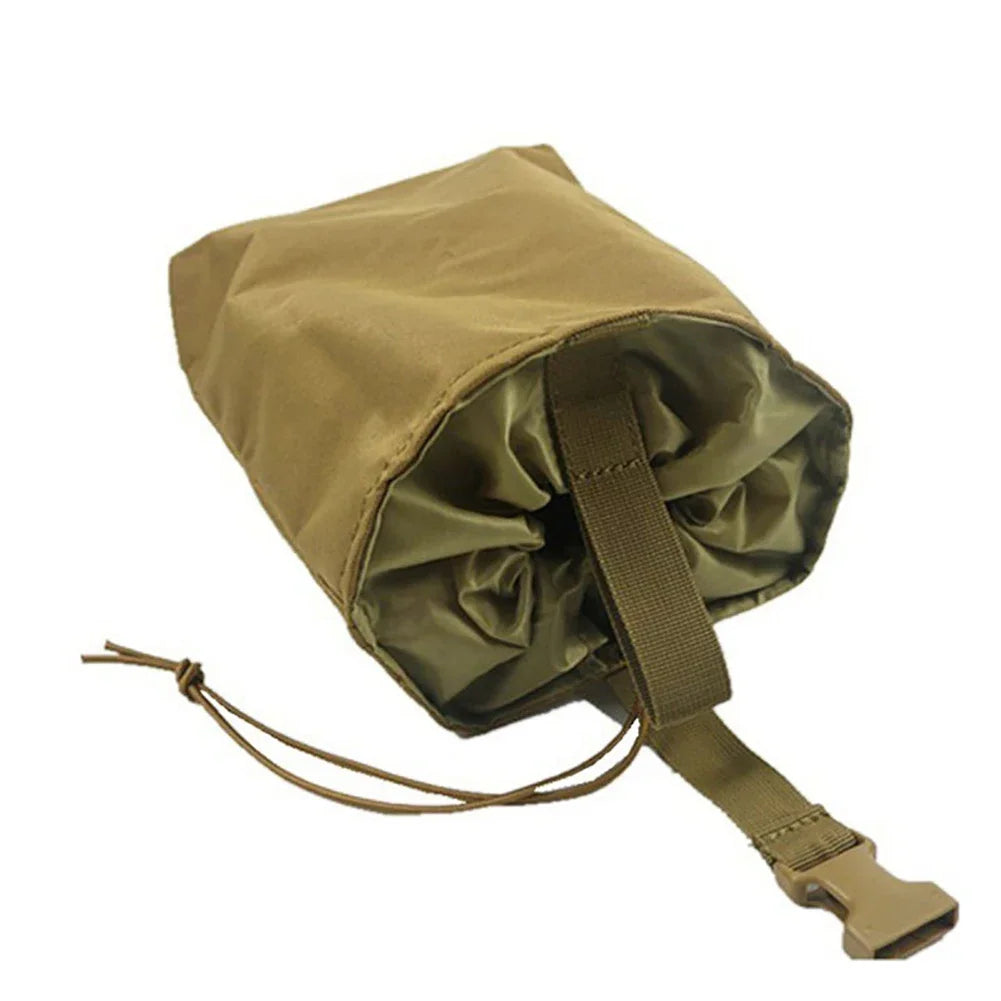 Molle Folding Tactical Magazine Dump Drop Pouch Hunting EDC Bag Foldable Utility Recovery