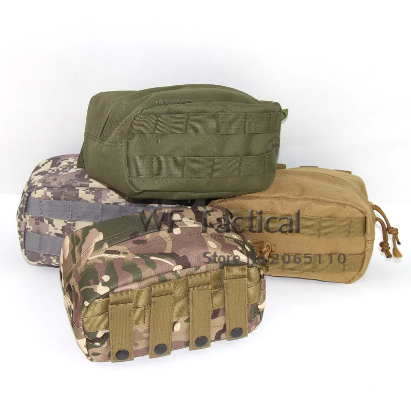 Tactical Molle Pouch Dump Pouch Magazine Utility Tool Belt EDC Pouch Waist Belt Fanny Pack Ammo Pouch