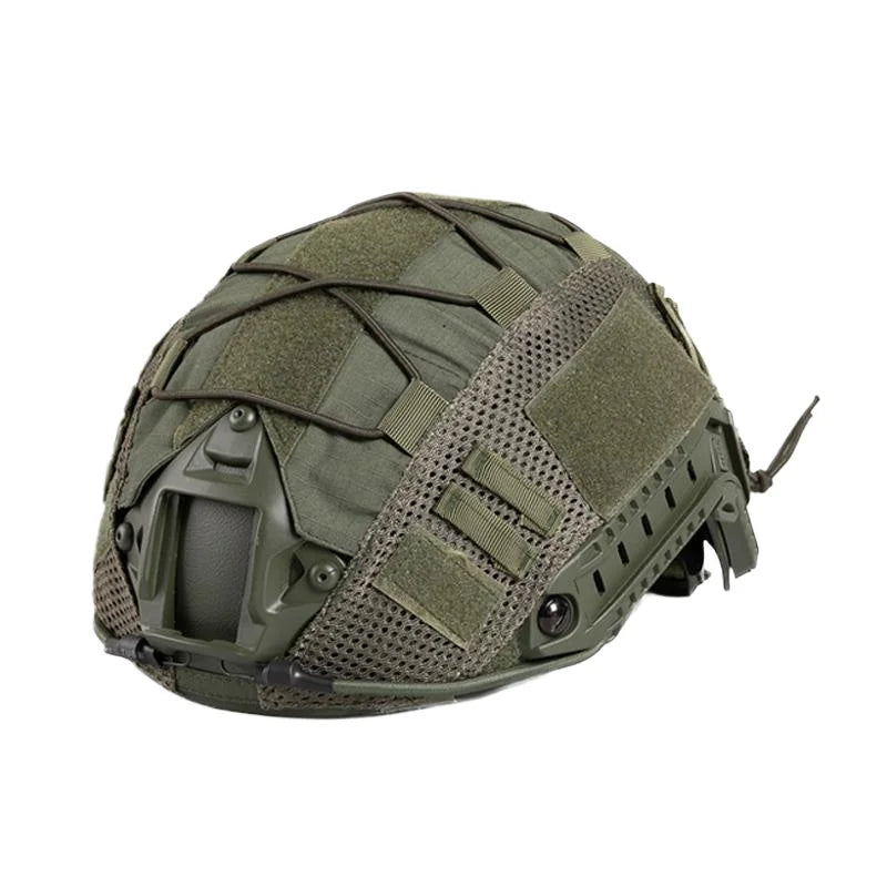 Tactical Helmet Cover Lightweight Camo Shell for FAST Helmet Compatible with FAST QRF SEALS Helmets