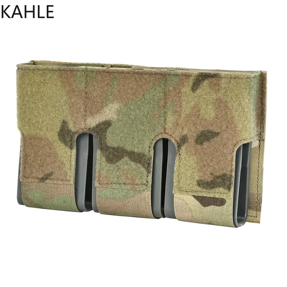 Triple 5.56 Magazine Pouch KTS M4 AR15 MAG Hunting Bag Built-In Clips Fast Retrieving FCPC FCSK 2.0 Plate Carrier Vest