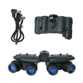 BOOIU Helmet Model GPNVG18 Night Vision Four-Tube Night Vision Device With Battery Case Sports Helmet Accessory No Night Vision