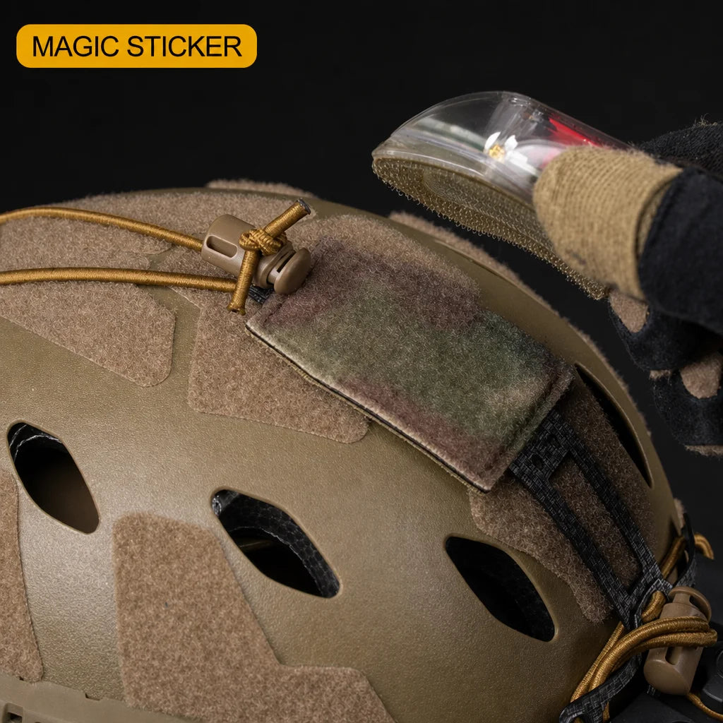 For PVS31 Battery Box Helmet Pouch NVG Power Storage Bag Quick Adjustable Retention System Tactical Helmets Accessories Pouch