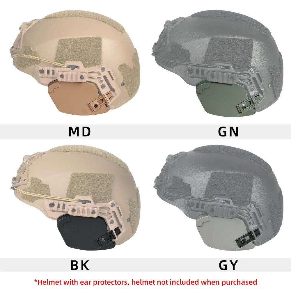 Helmet Ear Protection Accessories Helmet Side Accessories Suitable For Air Gun Wendy3.0 Helmet Accessories Track Face Protection