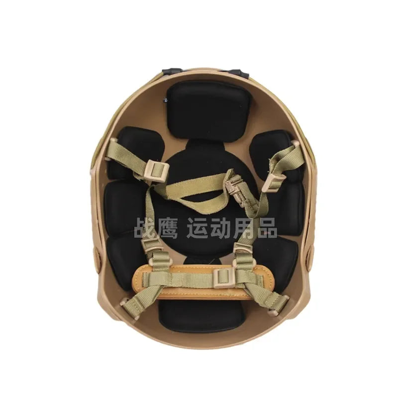 Ultra Lightweight Tactical Helmet for Military Police Airsoft Paintball with AF Suspension System Compatible with FAST Ultra
