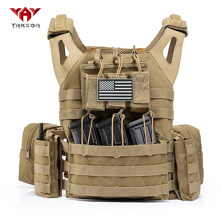 YAKEDA Adjustable Multifunctional Hunting Vest Suitable for Outdoor Activities