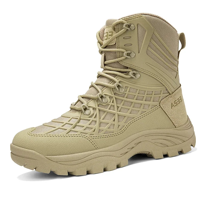 Men's Desert Camouflage Boots Special Combat Outdoor High Top Shoes for Men Cs Fans Tactical Boots Men's Hunter Sneakers