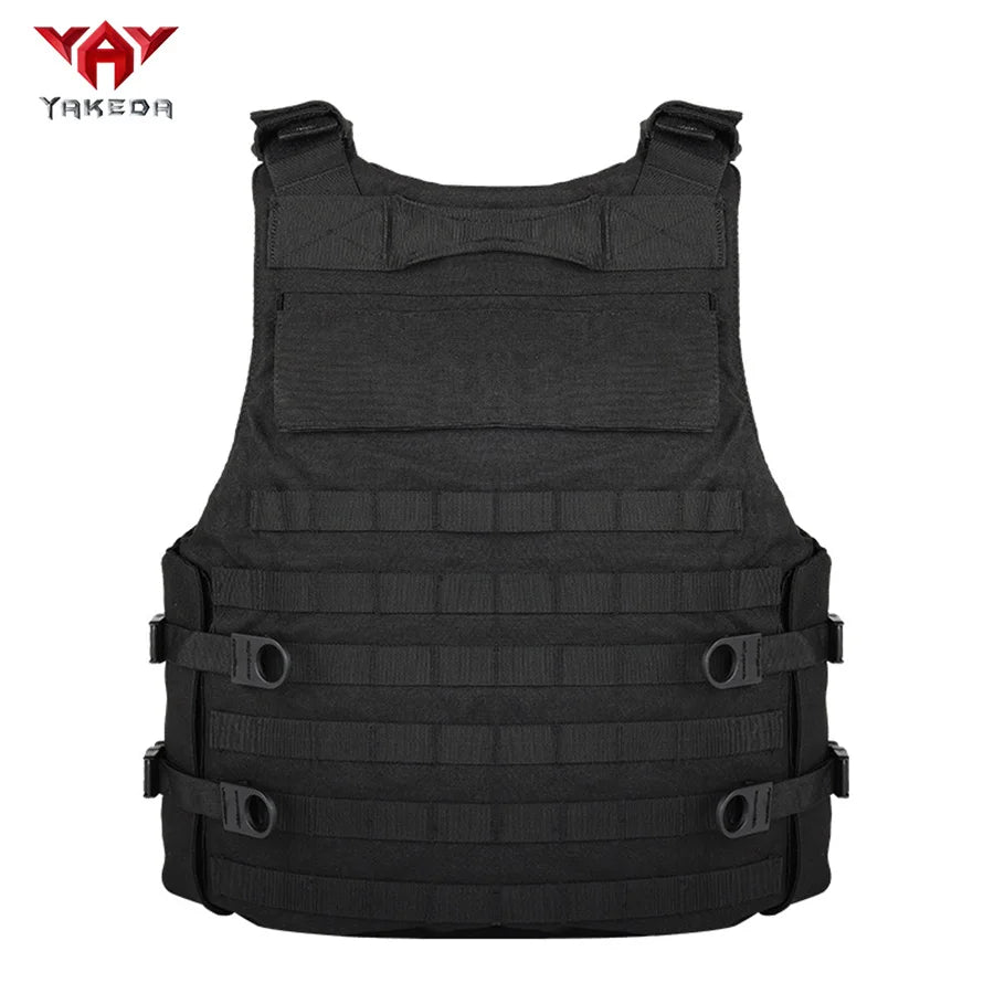 YAKEDA MOLLE Zipper Hunting Tank Top Quick Release Shoulder Strap Hidden Pocket Suitable for Outdoor Hunting Sports