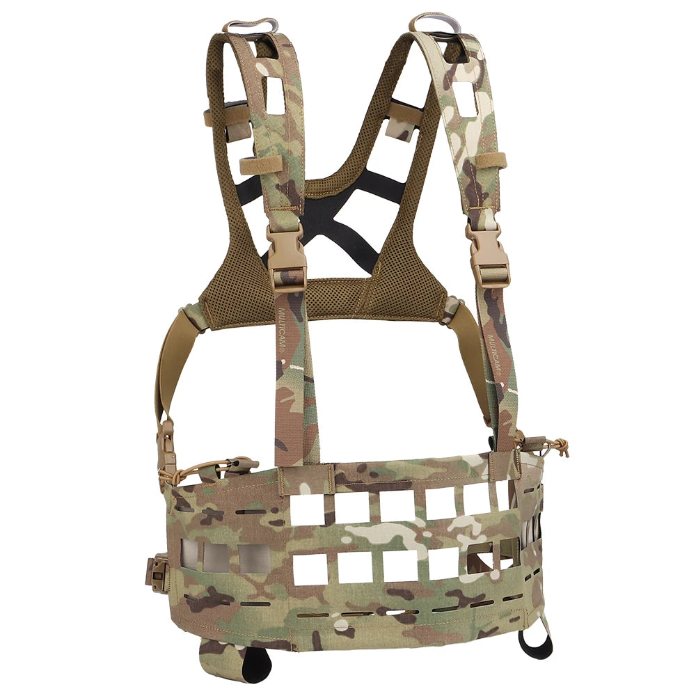 JPC Tactical Vest SPC Chest Rigs Molle System Hunting Airsoft Paintball Lightweight Multi-functional Load Bearing Platform