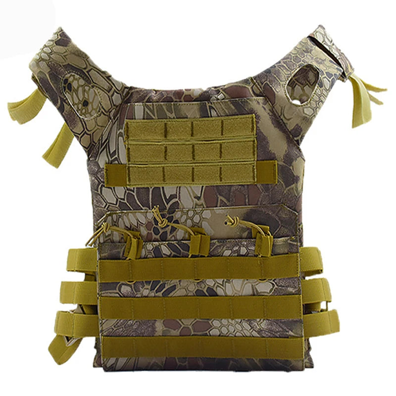 Hunting Tactical Body Armor Molle Plate Carrier Vest Outdoor CS Game Paintball Airsoft Vest Equipment