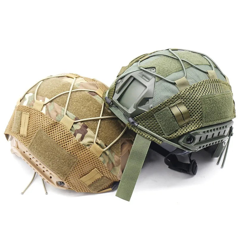 1PCS Tactical Helmet Cover for Fast MH PJ BJ Helmet Airsoft Paintball Helmet Cover Accessories Cycling Net