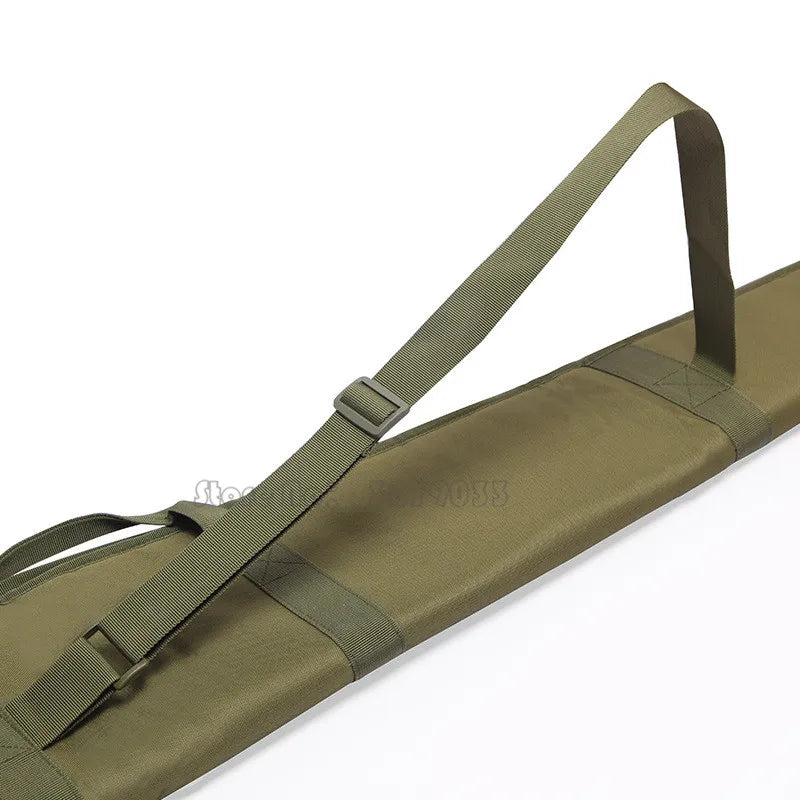 132cm Tactical Hunting Shot Gun Case Gun Slip Carrying Bag Cover Soft Padding Durable Nylon Bag