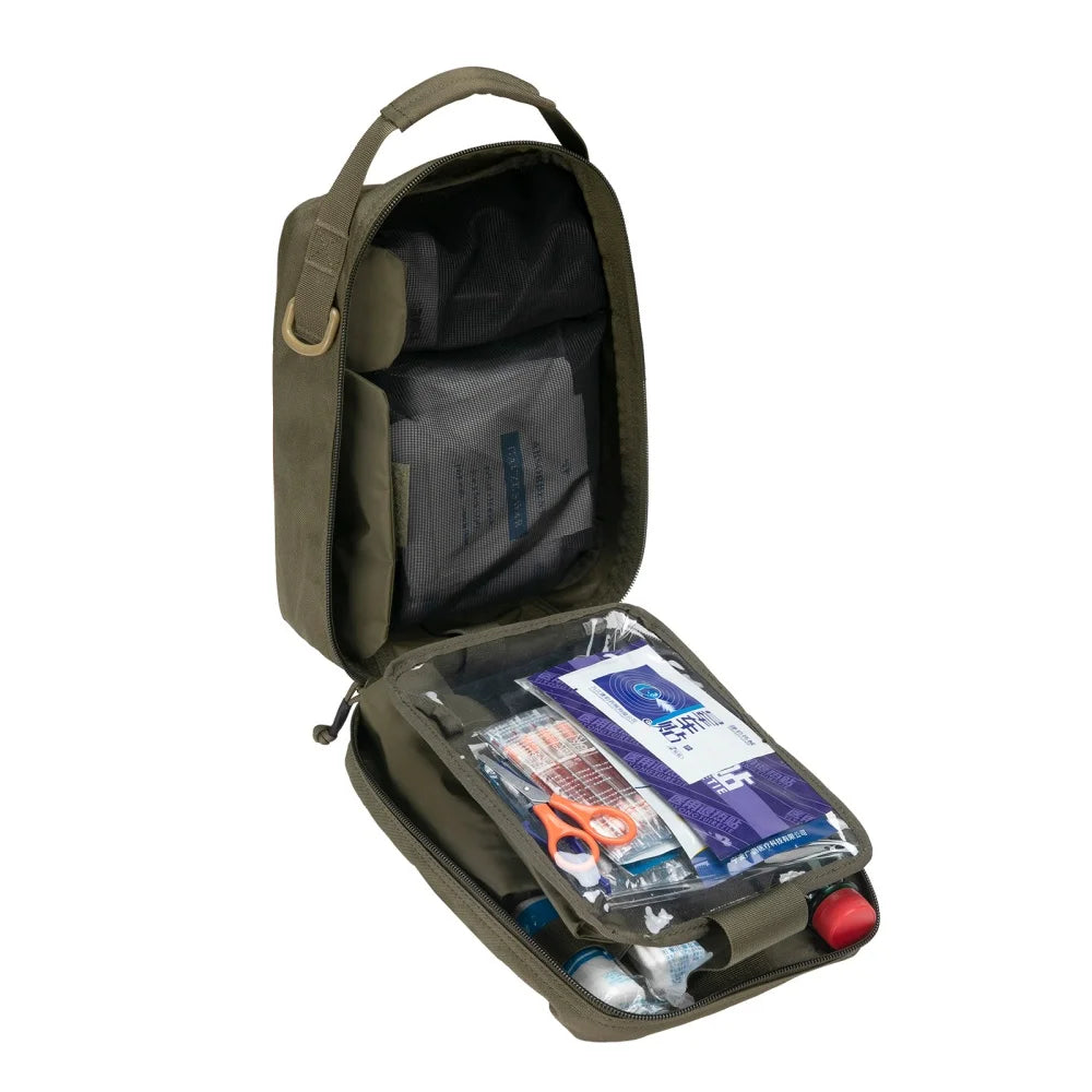 Outdoor EDC Pouch Tactical  Nylon Handbag First Aid Survival Bag Utility Molle Accessory Bag Waist Bag  Portable Storage Bags