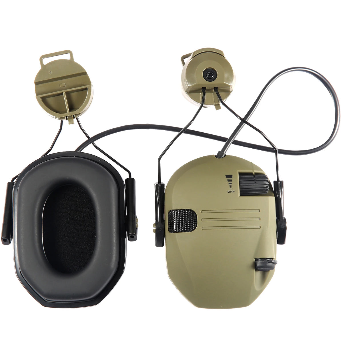 New Generation WK Helmet VersionTactical Electronic Shooting Earmuff Anti-noise Headphone NRR23dB
