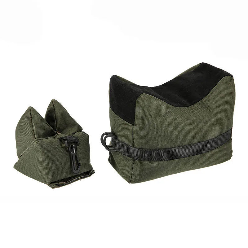 Front & Rear Tactical Bag Unfilled Support Stand Hunting Bag Gun Accessories Shooting Gun Rest Bag Set