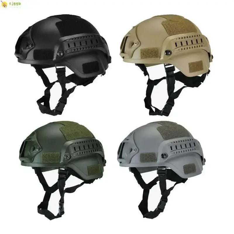 Military Helmet Airsoft Paintball Wargame CS Camouflage Helmet Cover Military Accessories Outdoor Head Protective Equipment