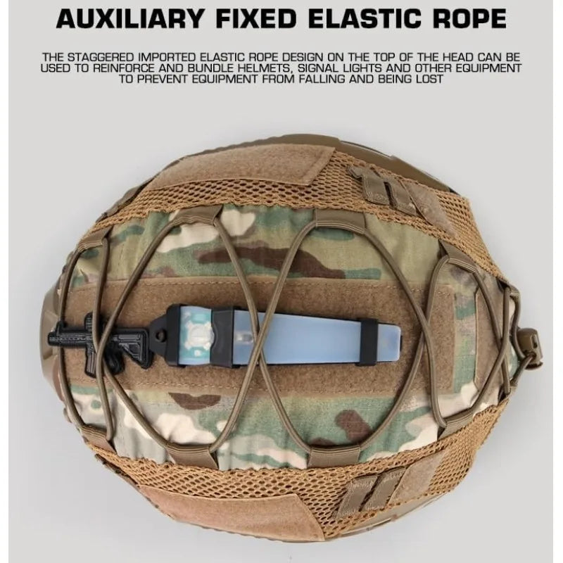 Tactical Helmet Cover Protective Gear For Airsoft Paintball Outdoor Sports Accessories