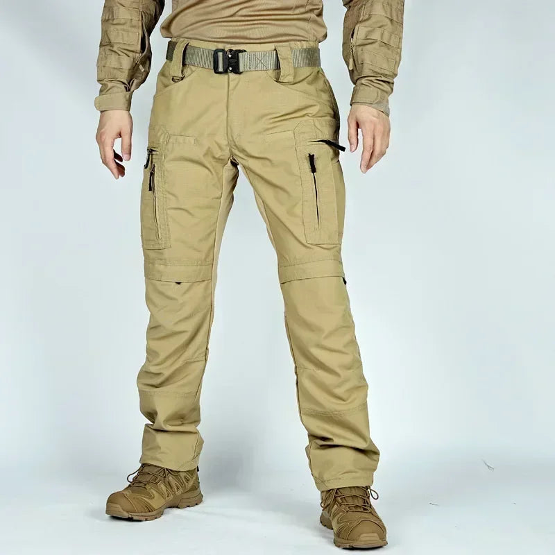 P40 Tactical Pants Men  Outdoor SWAT Pants Multi-pocket Cargo Trousers Waterproof Wear-resistant Field Training Uniforms