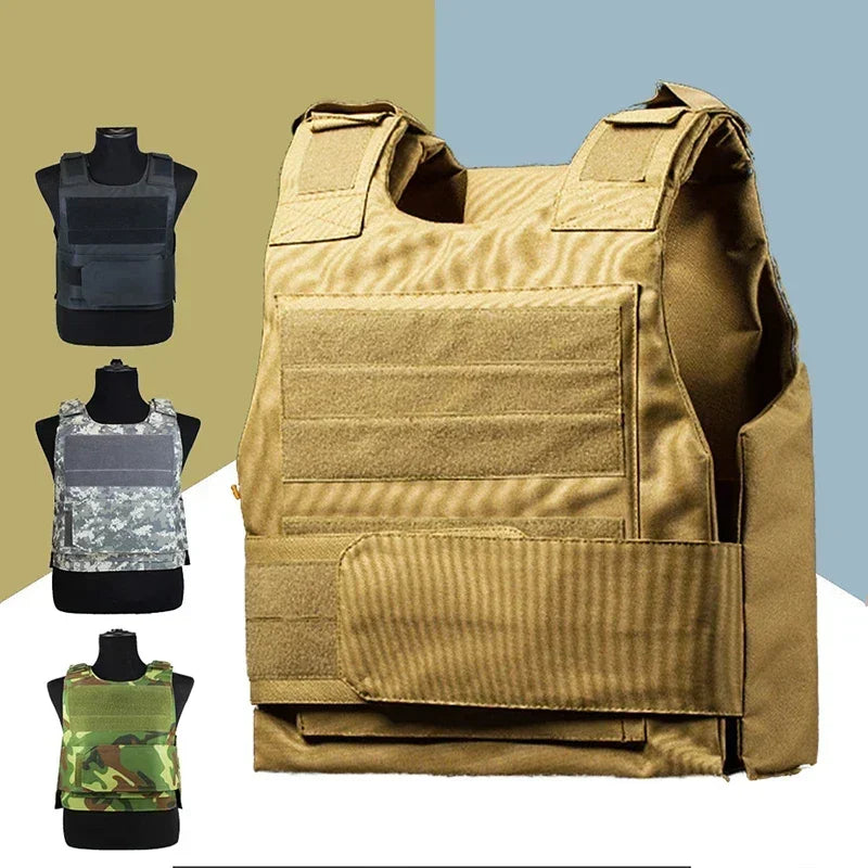 Airsoft Hunting Tactical Vest Molle Combat Assault Plate Carrier Tactical Vest 13Colors CS Outdoor Clothing Hunting Vest