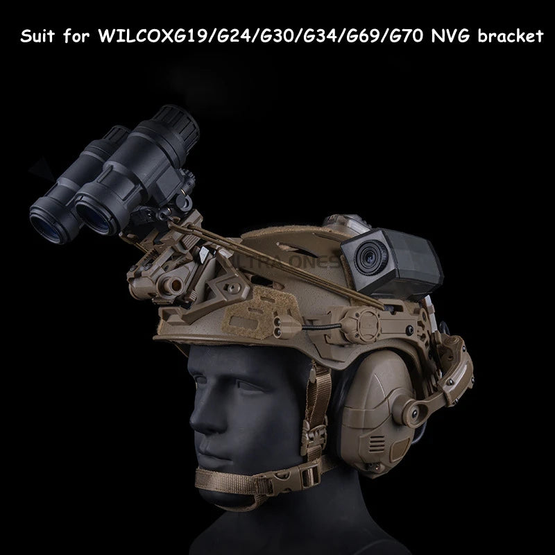 Tactical Helmet NVG Mount Night Vision Goggles Base for  Wendy Helmet 3.0 Adapter Outdoor Combat Airsoft Helmet Accessories