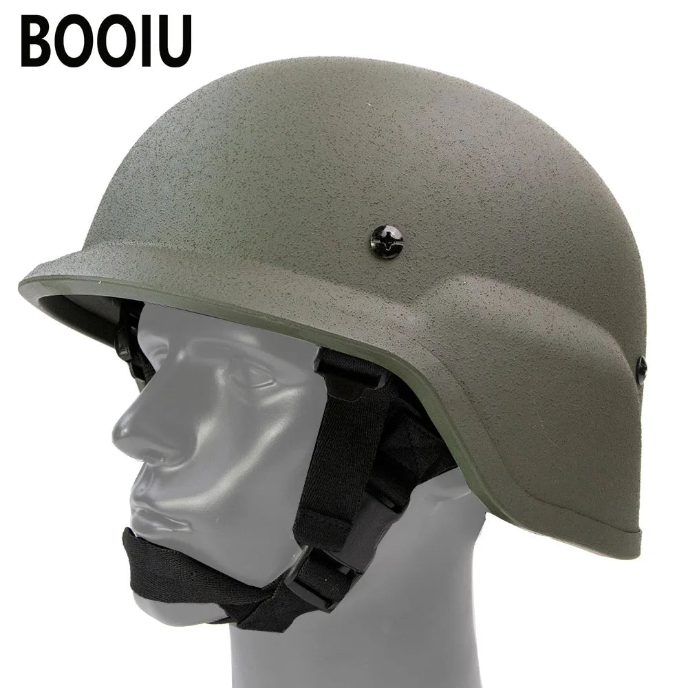 BOOIU M88 Military Tactical Helmet FRP Anti riot Outdoor CS Game Army Training Air Gun Sports Protective Equipment Accessories