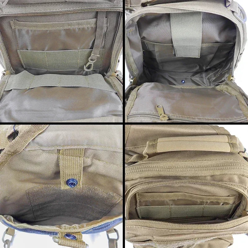 1WOutdoor Shoulder Bag Rover 1Sling Pack Nylon Backpack Molle Assault Hunting Accessories Diaper Day Pack Small