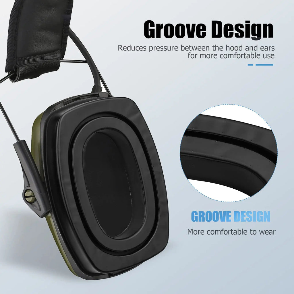 Replacement Ear Pads for WK/Howard Leight/3M Peltor Hearing Protection Headset Anti-noise Shooting Earmuff