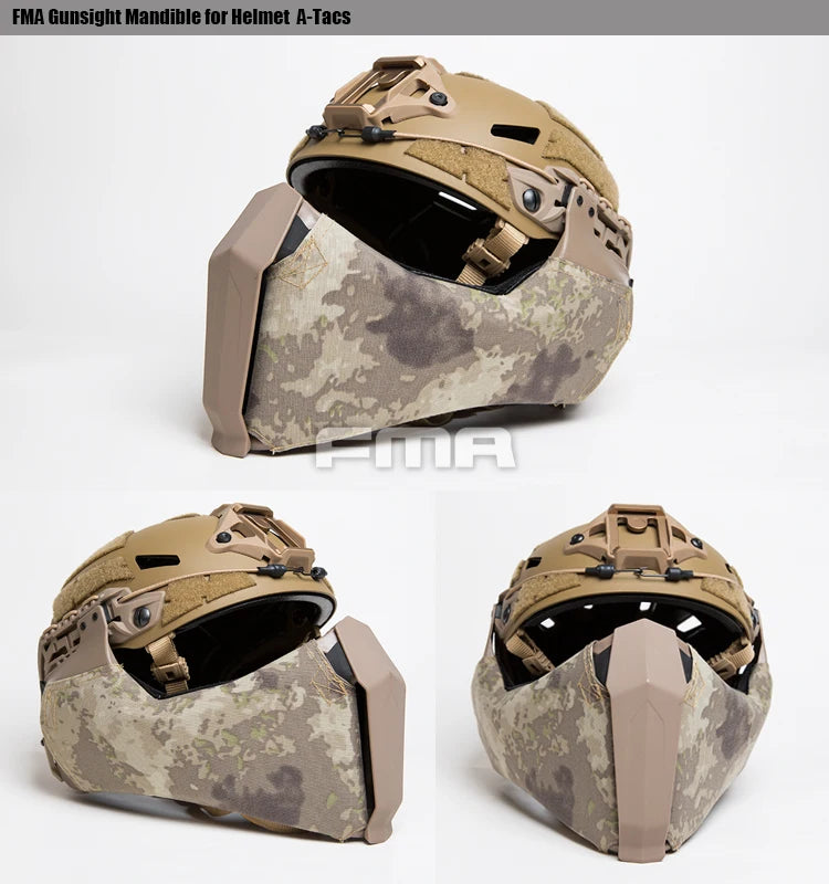 Outdoor Sports - FAST Helmet Rail Special Protective Face Mask For Face Protection