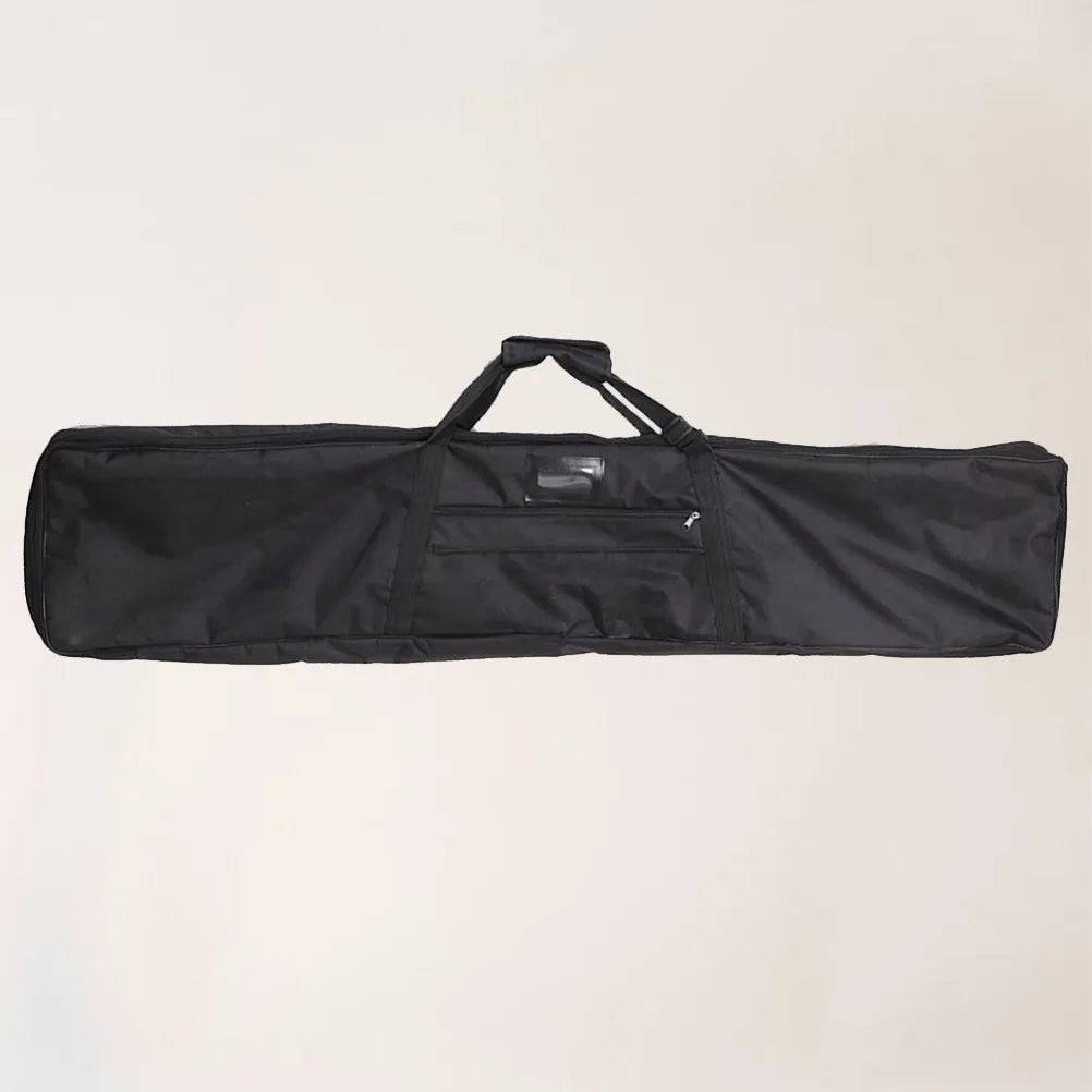 Long Recurve Storage Bag Canvas Multifunctional Tote Black Large Capacity Shoulder Pouch Hunting Accessories Outdoor Carry