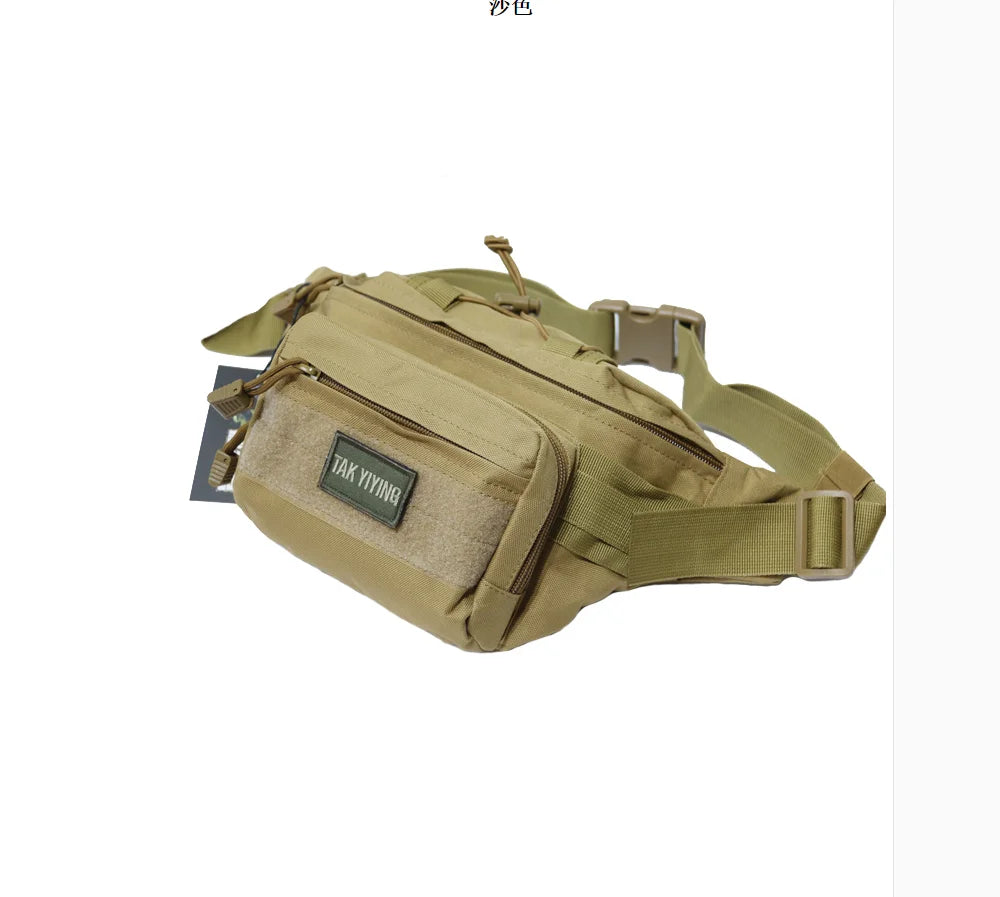 TAK YIYING Molle Hunting Waist Belt Bag Waist Pack Pouch Outdoor Camping Hiking Running Sports Bag