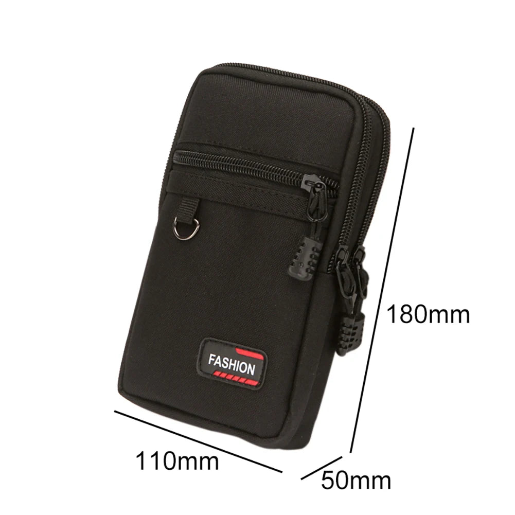 EDC Molle Bag Men Tactical Molle Pouch Belt Coin Purse Waist Bag Outdoor Waist Fanny Pack Phone Pouch Camping Bags