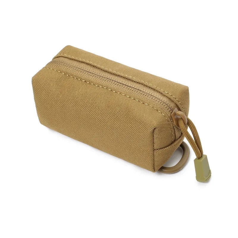 Tactical Outdoor Belt Waist Pack Storage Bag Portable Key Organizer Mini Molle Pouch Men Coin Purse Hiking Camping EDC Tool Kit