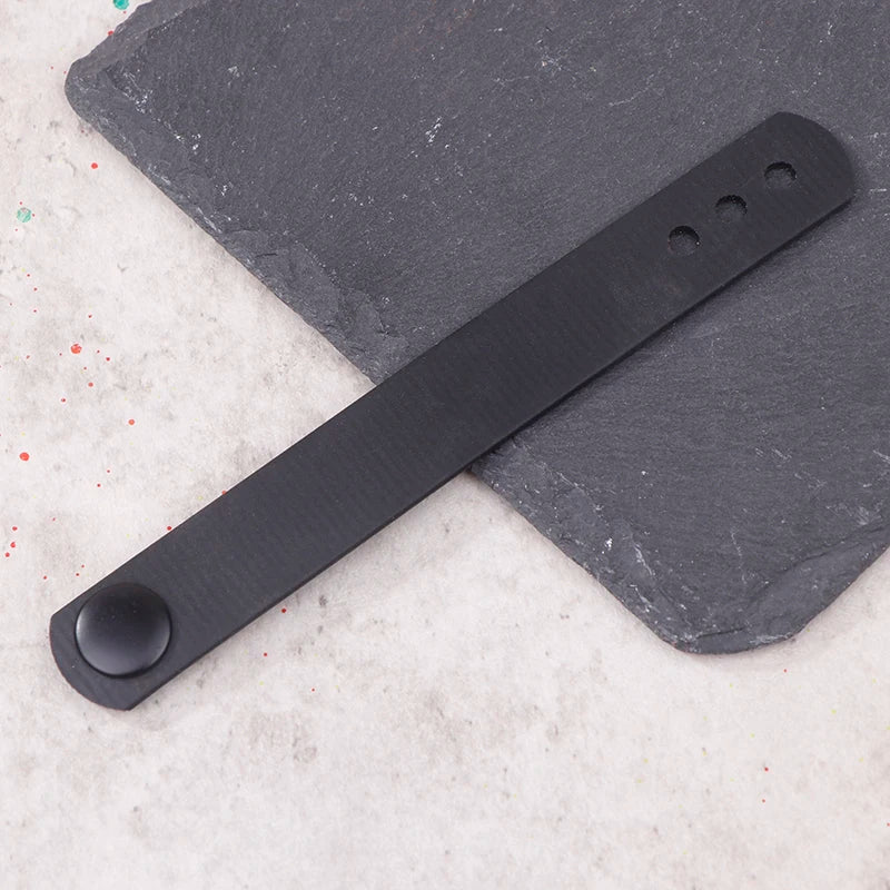 IWB Soft Belt Loops Black Tatical Rubberized Nylon Strap Holster Clip Work With 1.25" 1.5" 1.75" Belts With Hardware Kit