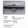 Large Capacity Black Arrow Bag Adjustable Length Multifunctional Storage Tote Bag High Power for Outdoor Training