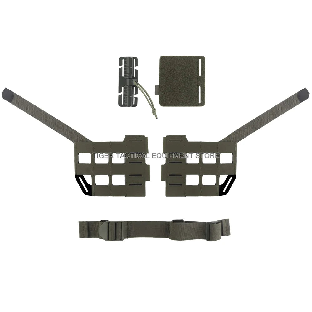 Tactical Chest Rig EXPANSION KIT Scalable Design HX Harness Molle Front Panel Outdoor Hunting Accessories K Style Airsoft Gear