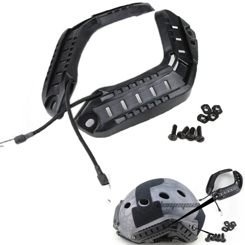 Tactical Helmet Rail Mount Fast Helmet Accessory ARC Hunting Paintball Fast Helmets Rails