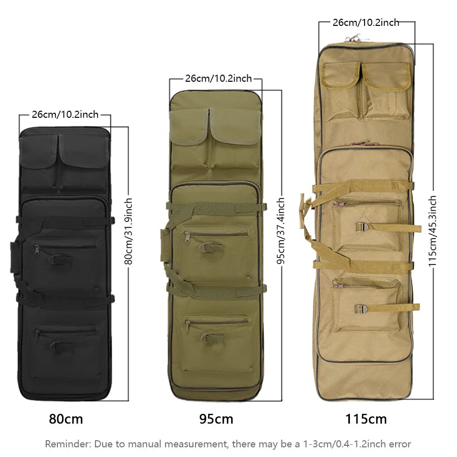 Fishing gear real person CS outdoor camouflage gun bag shoulder fishing 120CM dog bag 1M letter bag