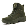 Mens Climbing Boots Training Wear-resistant Sports Outdoor Camping Fishing Anti Slip Thickened Anti Puncture Sole Hiking Shoes
