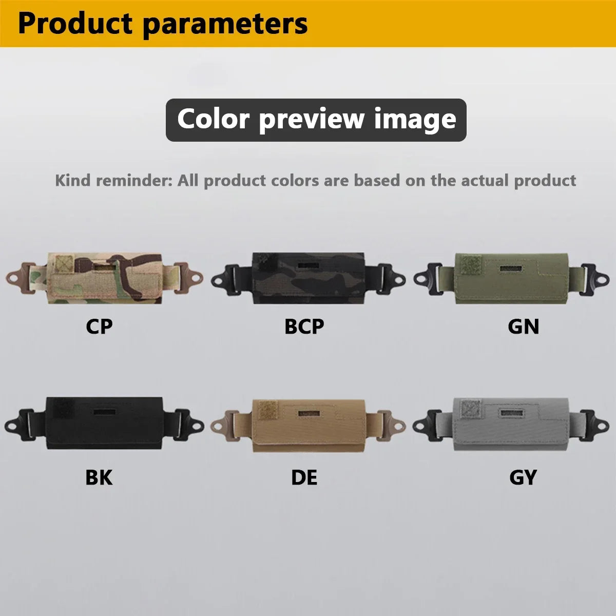 Helmet Counterbalance Weight Pouch Counterweight Package  for OPS BJ PJ MH Helmets Accessories