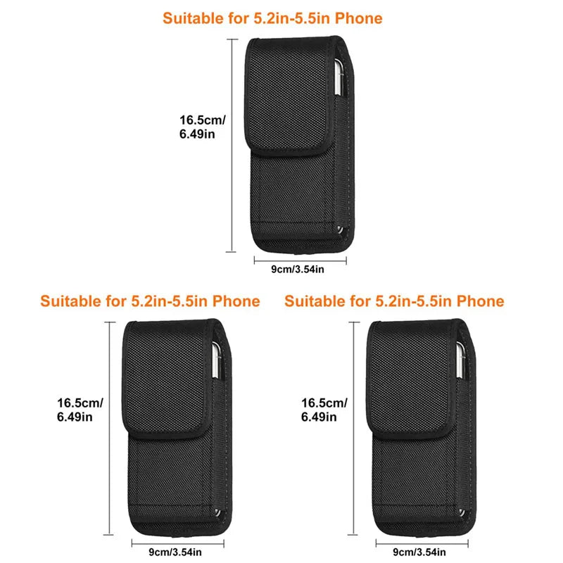 1/2/3/4pcs Tactical Molle Phone Pouch Outdoor Sports Waist Fanny Pack Mobile Phone Case Hunting Belt Waist Bags