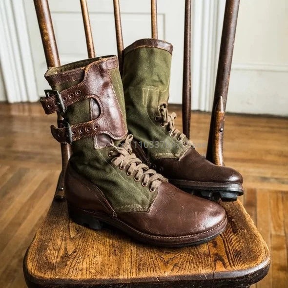 Medieval Vintage Steampunk Cosplay Boots Halloween Carnival Party Fancy Knight Boot Men Pirate Knight Fancy Pu Leather Shoes