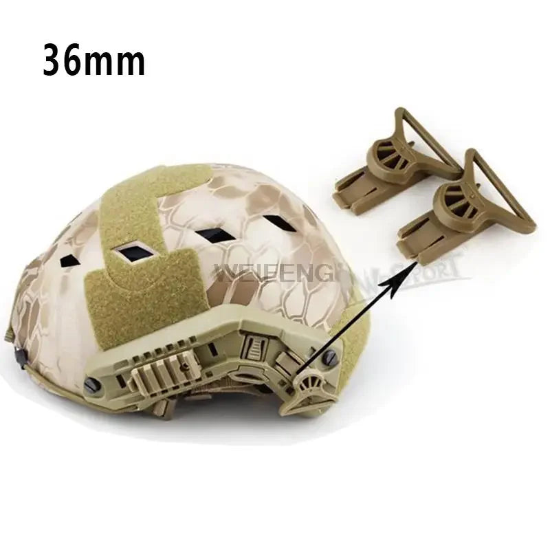 1Pair Fast Helmet Goggle Swivel Clips Accessories Equipment Tactical Paintball Helmet Tool Mount Set Hunting Accessories