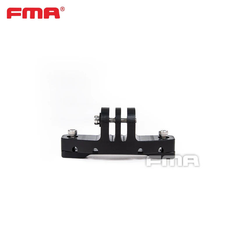 FMA Action Camera Mount for F1/F5 Helmets - Six-Point Fixation for Stability and No Shaking