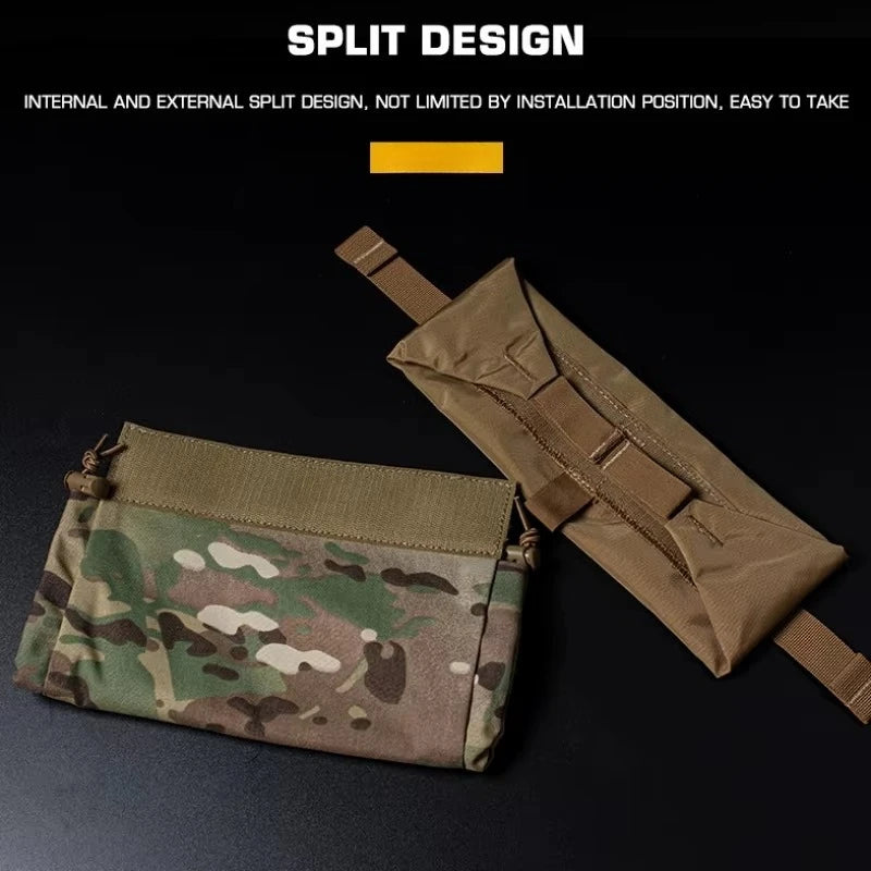 Tactical Trauma Pouch Roll 1 First-aid Kit D3CRM MK4 Waist Bag EDC Medical Rapid Belt Bag Airsoft Huntin Vest Plate Carrier Gear